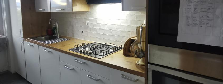 Nova kuhinja v stanovanjski skupini Rdeča Kljuka